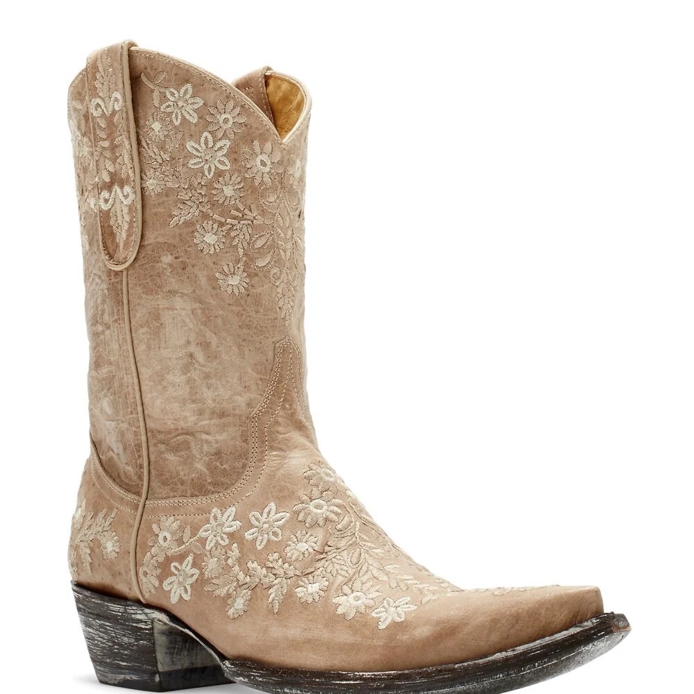 Old Gringo Yippee Ki Yay Eveleight Bone Women's Boot